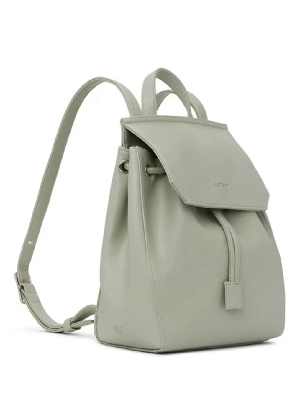 Matt & Nat Olive Green Vegan Leather Backpack
